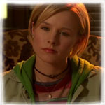 She sure is efficient with the lip gloss.