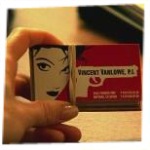 Because Pimp didnt actually fit on the business card